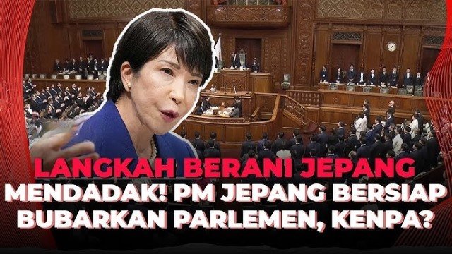 Baru 3 Bulan Menjabat, PM Jepang Sanae Takaichi Bubarkan Parlemen!