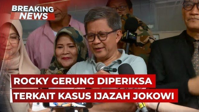 Jadi Saksi Ahli Kasus Ijazah Jokowi, Rocky Gerung: Tunjukin Ijazah Palsumu!