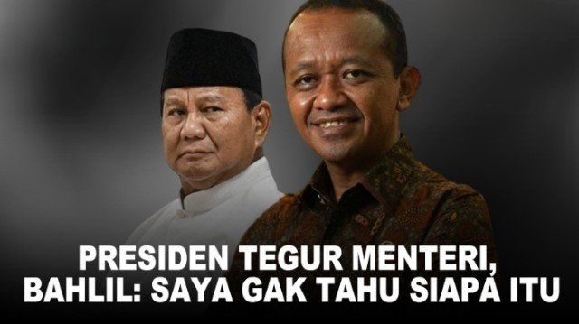 Ketum Golkar Bahlil Lahadalia Dikabarkan Terkena Reshuffle!
