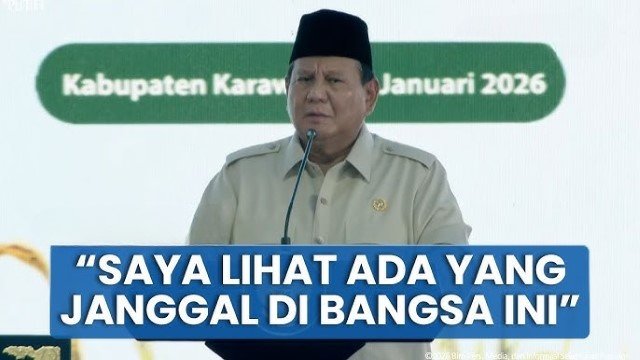 Prabowo Lagi-Lagi Sindir Sebut ‘Negara Kaya, Rakyat Miskin? Tidak Masuk Akal’ Videonya Langsung Viral!