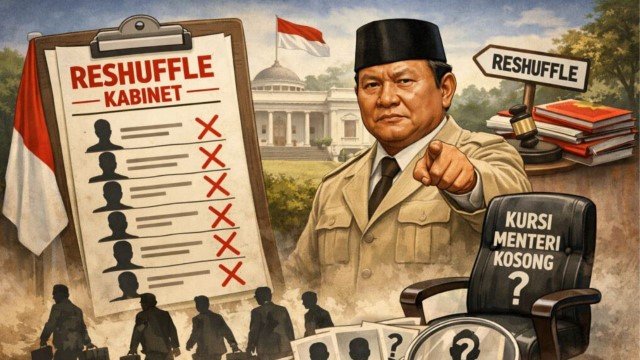 Presiden Prabowo dan Isu Reshuffle Kabinet Kelima: Benarkah Targetnya “Orang Jokowi”?