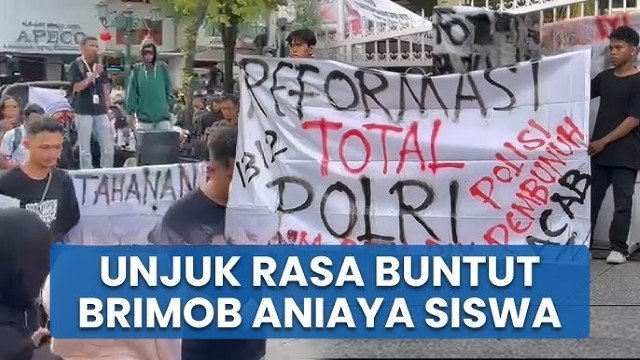 Forum BEM Se-DIY Turun ke Jalan: Tolak MBG, Desak Audit Kopdes hingga Reformasi Polri
