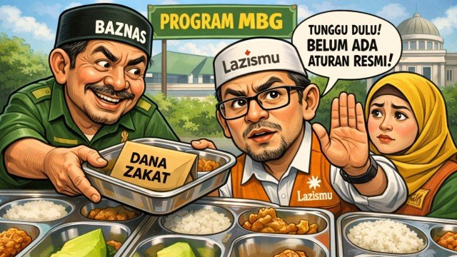 GEGER Isu Zakat Dipakai Untuk MBG, BAZNAS Akhirnya Bongkar Fakta Sebenarnya!