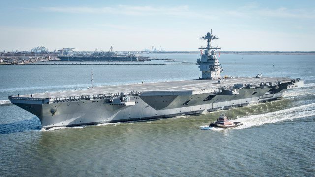 Ironi USS Gerald R. Ford: Kapal Perang Termahal Sejagat ‘Lumpuh’ Gara-Gara Toilet Mampet