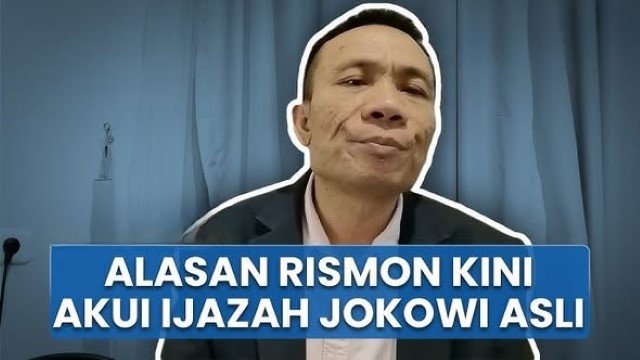 ‘Enam Poin’ Penyebab Rismon Sianipar Kini Akui Ijazah Jokowi Asli dan Berujung Minta Maaf