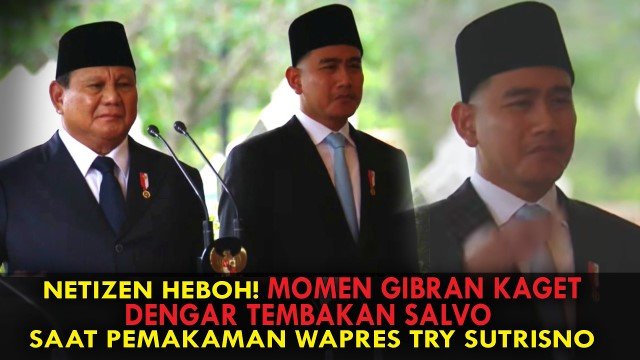 Gibran Kaget Mendengar Tembakan, Adakah Gangguan Mental Kekuasaan