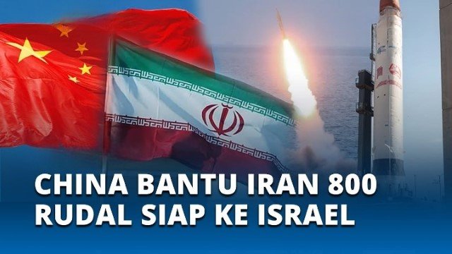 Konflik Timur Tengah Memanas China Mulai 'Main Mata' Pasok Komponen Rudal ke Iran
