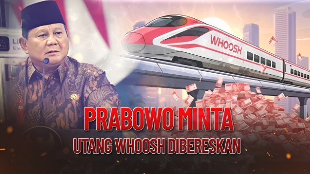 Alamak! Utang Whoosh Akhirnya Jadi Beban APBN, Dicicil 30 Tahun ke Depan