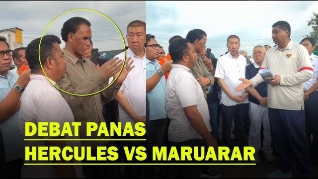 Berawal dari Blusukan Prabowo: Maruarar Debat dengan Hercules, Bangun Rusun di Lahan yang Dikuasai Ormas