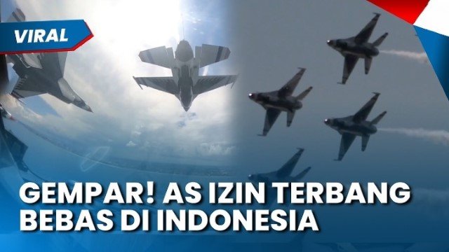 Kemlu Buka Suara Surati Kemhan Soal Isu Pesawat AS Bebas Terbang di RI