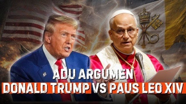 Kena ‘Semprot’ Trump, Paus Leo XIV: Saya Tidak Takut!