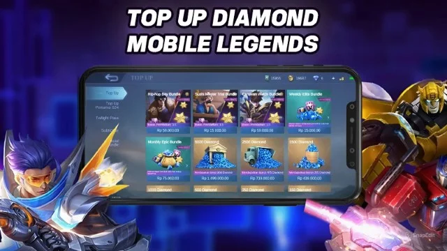 Tips Main ML Makin Seru! Cara Order Diamond Legal dan Murah di Topupgamez