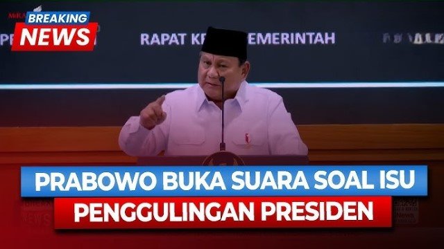 Peluang Menggulingkan Prabowo dari Kursi Presiden Hampir Mustahil Ini Analisa Pengamat!
