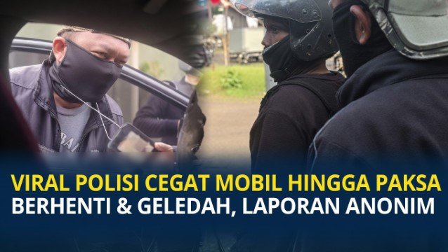 Terungkap! Sekelompok Pria Yang Cegat Mobil di Daan Mogot Jakbar Ternyata Anggota Polsek Grogol