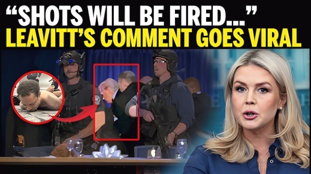 Ucapan ‘Ada Tembakan’ Jubir Gedung Putih Sebelum Insiden Makan Malam Trump