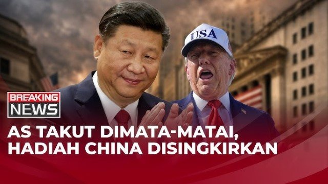 Parno Tingkat Dewa! Rombongan Trump Buang Semua Barang Pemberian China Takut Disadap
