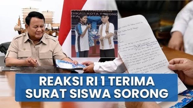Cara Paling Ampuh Dapat Perhatian Presiden Ternyata Cukup Kirim Surat Cinta dari Papua