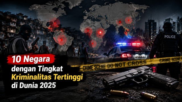 Masuk Zona Merah Ini 10 Negara Paling Penuh Kriminal di Dunia, Posisi Indonesia Bikin Tercengang!