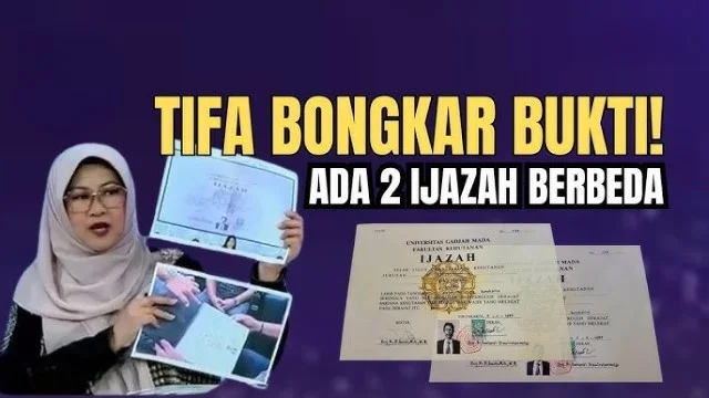 Geger Lagi! Dokter Tifa Mendadak Bongkar Bukti Beda Spesimen Ijazah Jokowi vs UGM 1985