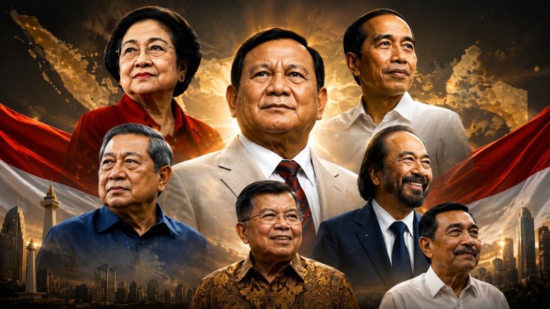 BOCOR Peta Politik 2029! Terkuak Peran Para King Maker & Super-Konektor Belakang Layar