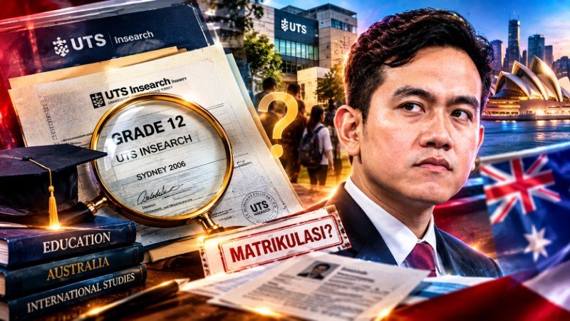 KACAU!Geger Lagi Soal Pendidikan Gibran Dokumen 'Grade 12 Insearch' Disebut Bukan Ijazah, Cuma Matrikulasi