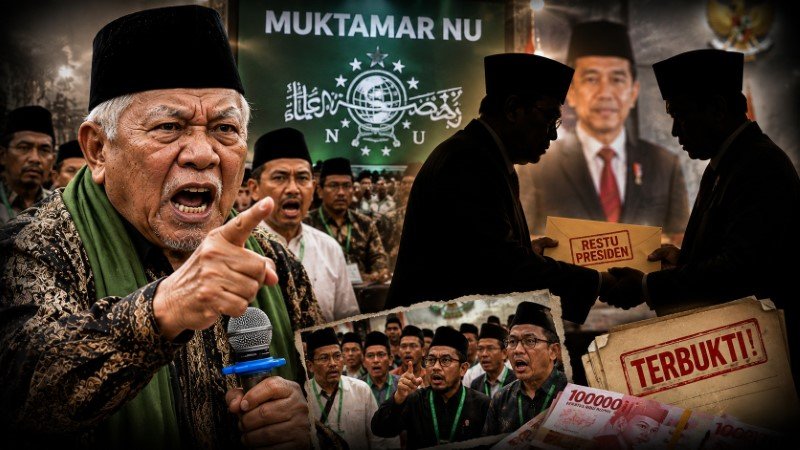 GEMPAR! Dugaan Politik Uang Muktamar 35 NU Dilaporkan ke KPK: Muncul Istilah “Titipan Salam dari Presiden”