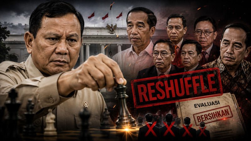 Prabowo Mulai Singkirkan Orang Dekat Jokowi? Bocoran Reshuffle Terbaru Mulai Terungkap!