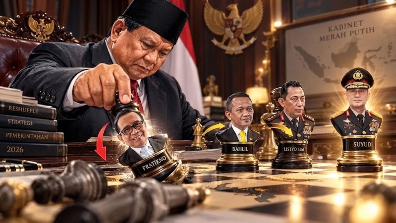 Orang Dalam Istana Buka-Bukaan Soal Reshuffle Prabowo Begitu Ada Salah, Langsung Diganti!