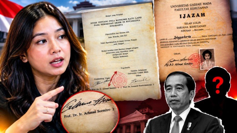 Pengakuan Mengejutkan Anak Sumitro! Ungkap Penulisan Ejaan Nama Ayahnya Berbeda dengan Ijazah Jokowi